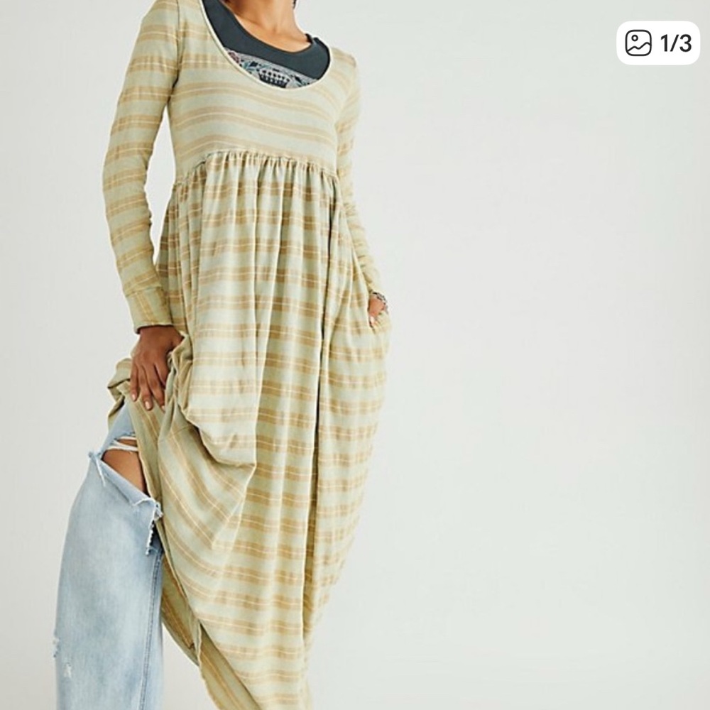 Free People Colette Knit Maxi Dress